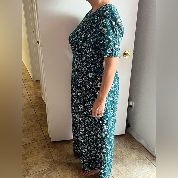 Vintage NWT JC Penny Halmode Petite Romper/Jumpsuit with Shoulder Pads - Picture 3 of 7